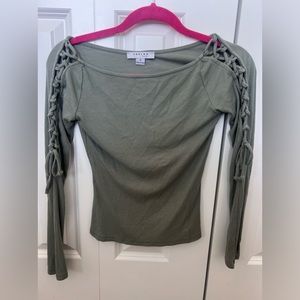 Green long sleeve